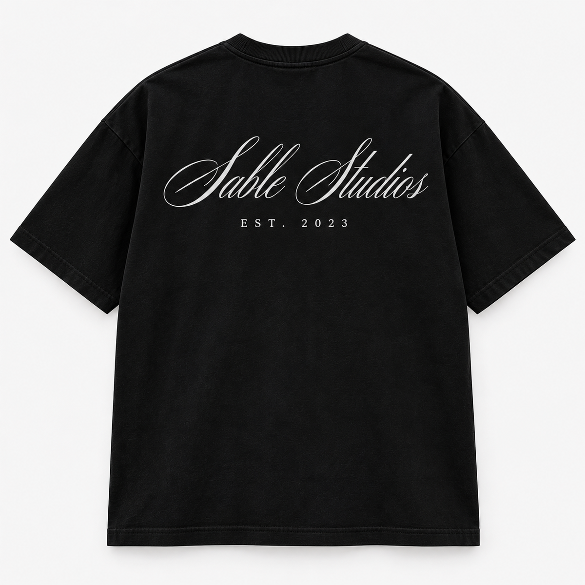 Sable Studios Signature Tee – Black