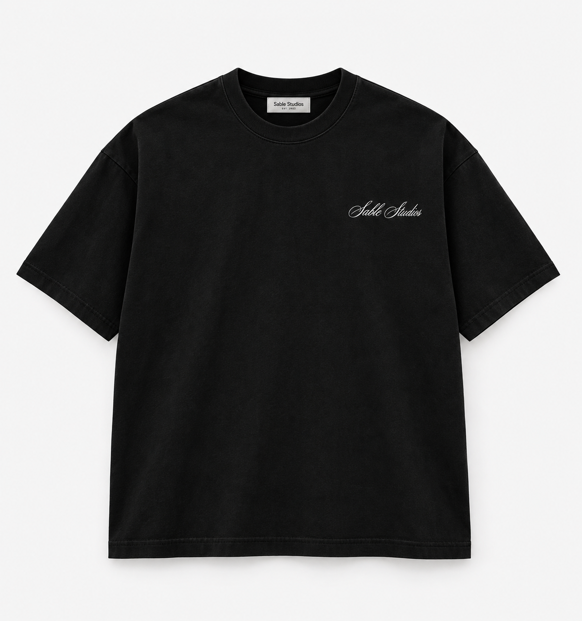 Sable Studios Signature Tee – Black
